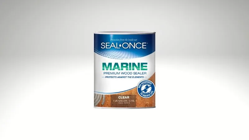 Seal-Once Marine wood pool deck sealer