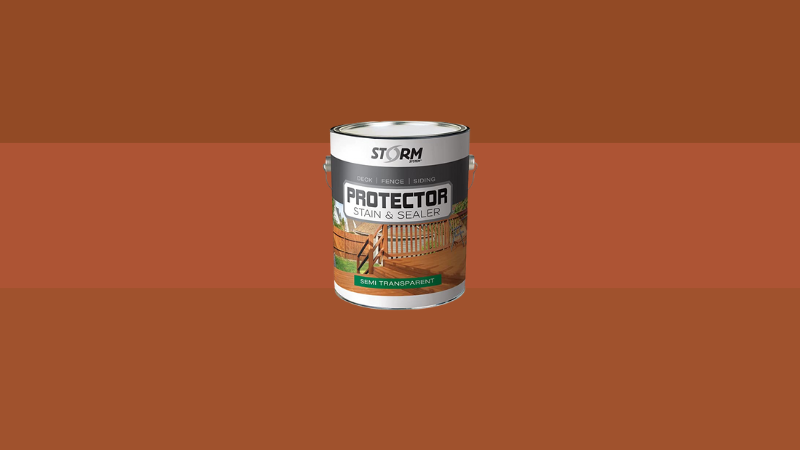 Storm System Stain and Sealer for wood deck
