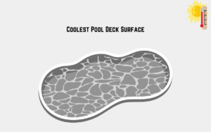 what is the coolest pool deck surface