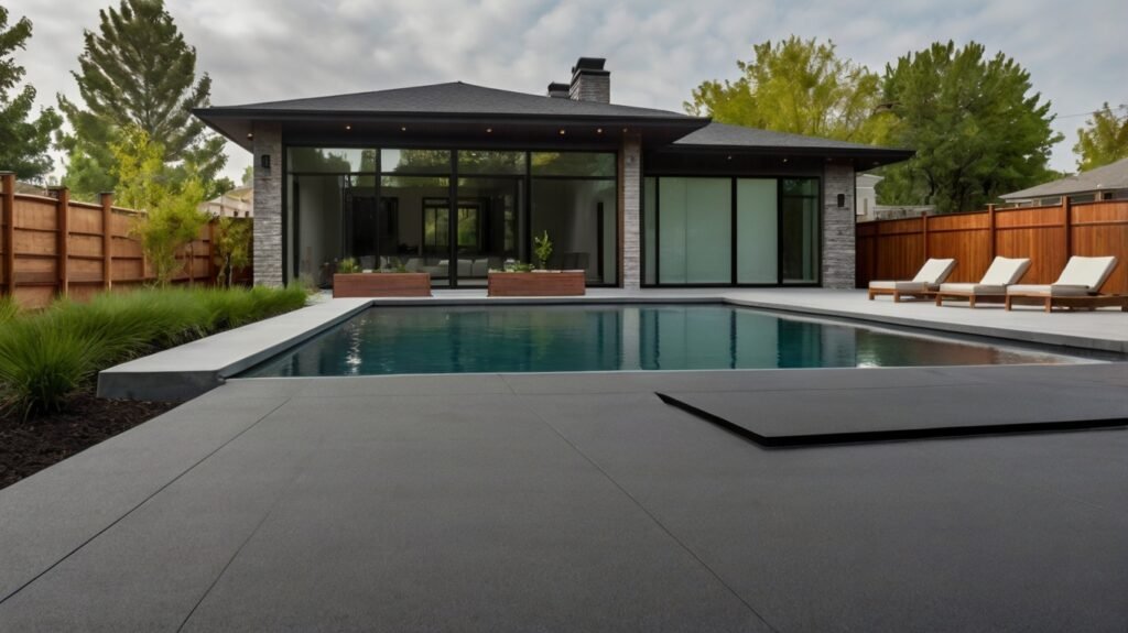 epdm rubber pool deck