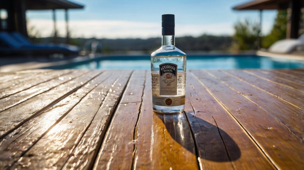 Will vodka clear up a pool