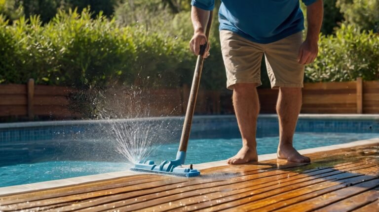Wooden Pool Decks Done Right: Maintenance Tips