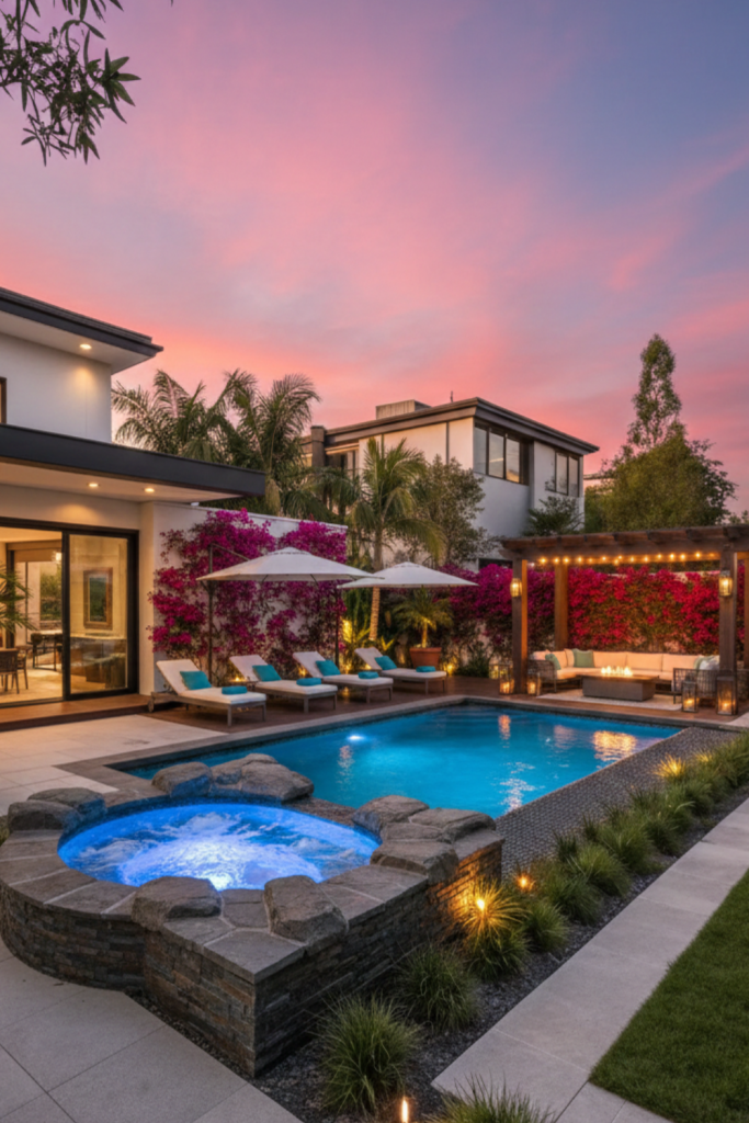 12 Pool Deck and Hot Tub Ideas to Create a Backyard Resort